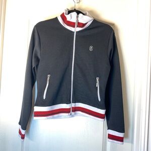 Fairweather Athletica Preppy Zip Jacket – Sporty Chic Retro Vibe